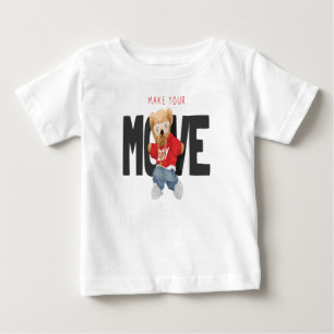 Make Your Move Cool Bear Dancing Baby T-Shirt