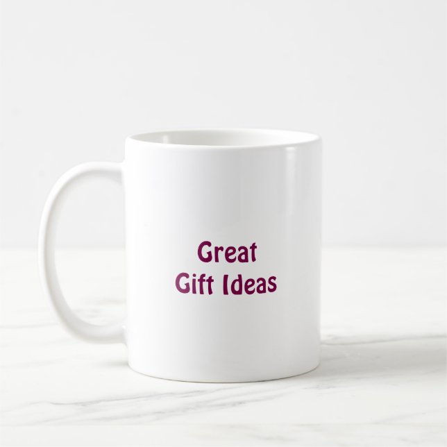 Make Your Own 11oz Coffee Mug (Left)