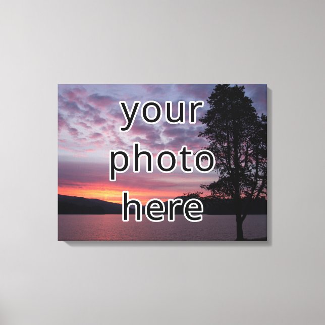 Make Your Own 24 by 18 Inch Canvas Print (Front)
