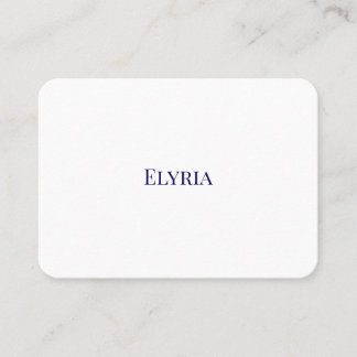Make Your Own 3.5" x 2.5" Rounded Flat Place Card