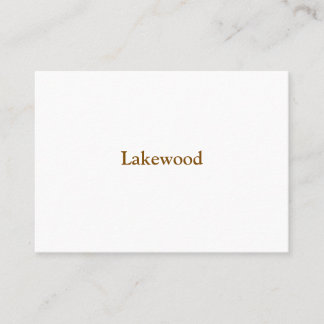 Make Your Own 3.5" x 2.5" Squared Flat Place Card