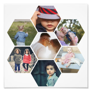Make your own 7 photo Personalised Template
