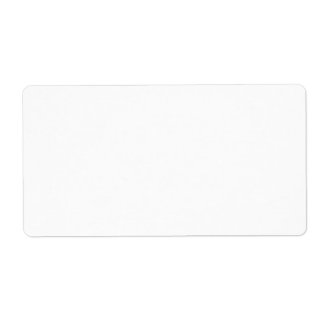 Make Your Own 8.5 X 11 Label