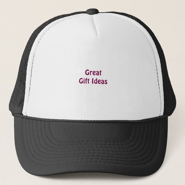 Make Your Own Adjustable Trucker Hat (Front)