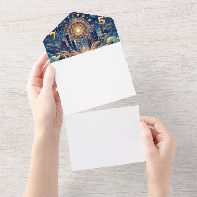 Make Your Own All In One Invitation (Tearaway)