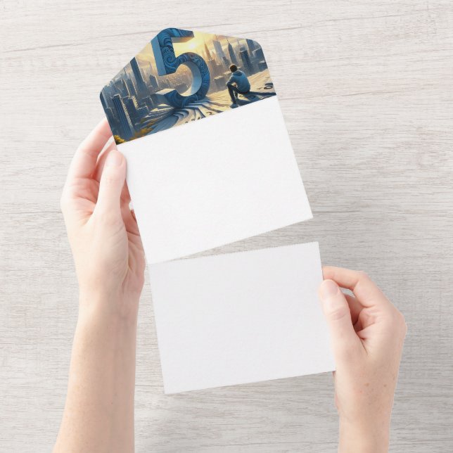 Make Your Own All In One Invitation (Tearaway)