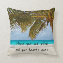 make your own | beach photo | add favourite quote