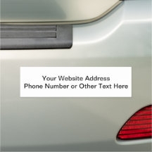 Make Your Own Bumper