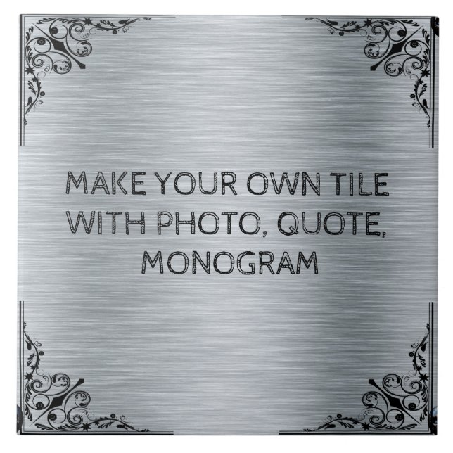 MAKE YOUR OWN CERAMIC TILE (Front)