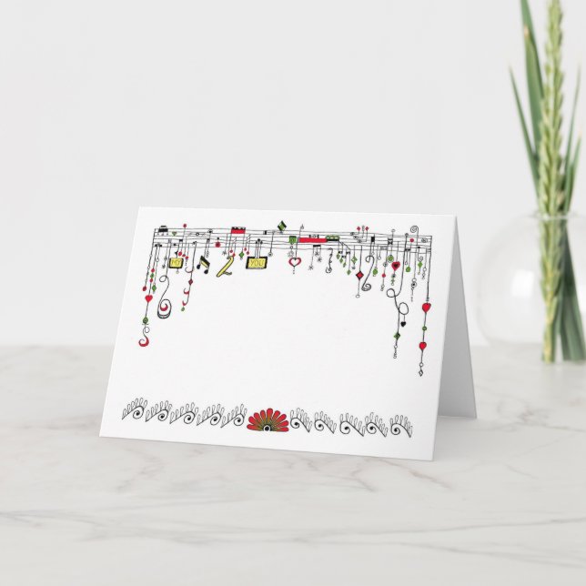 Make Your Own Christmas Holiday Card (Front)