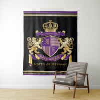 Make Your Own Coat of Arms Monogram Crown Emblem