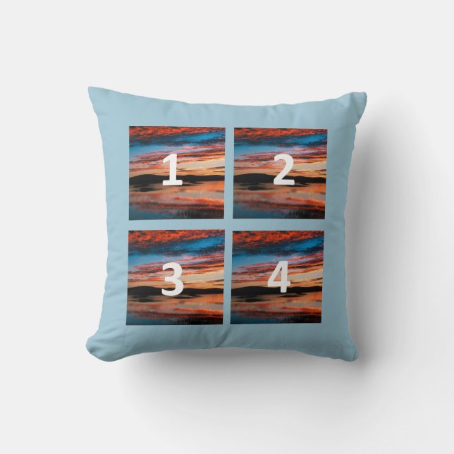 Make your own collage pillow from instagram (Front)