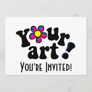Make your Own Custom Artwork or Photo Invitation
