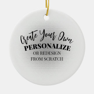 Make Your Own Custom Ceramic Tree Decoration