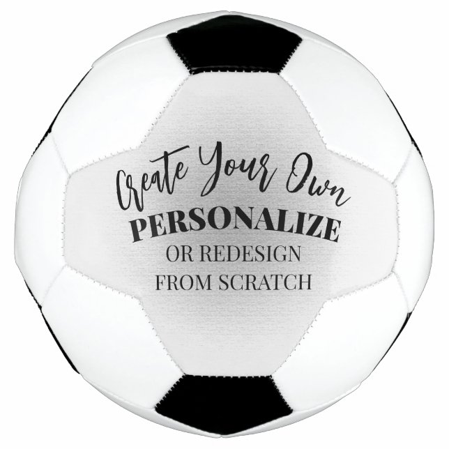 Make Your Own Custom Football (Front)