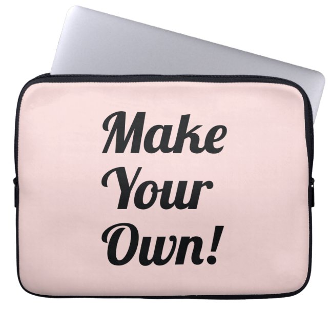 Make Your Own Custom Gift Laptop Sleeve (Front)