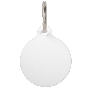 Make Your Own Custom Large Steel Round Pet Dog Tag
