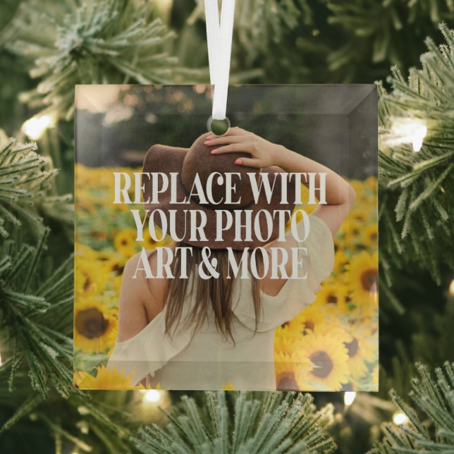 Make your own custom made personalised glass tree decoration (Insitu)