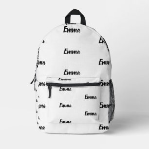 Make Your Own Custom Name Personalised Backpack