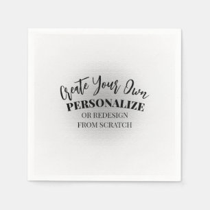 Make Your Own Custom Napkin