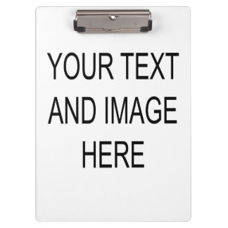Make your own custom personalised clipboard