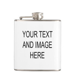 Make your own custom personalised hip flask