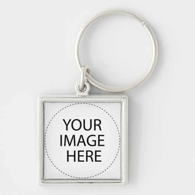 Make your own custom personalised key ring (Front)