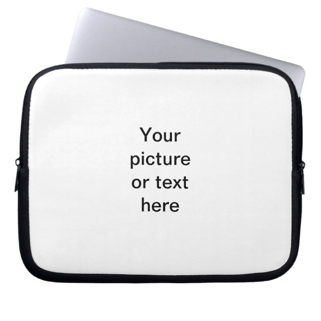 Make your own custom personalised laptop sleeve (Front)