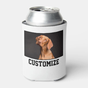 Make Your Own Custom Photo and Text Personalised Can Cooler