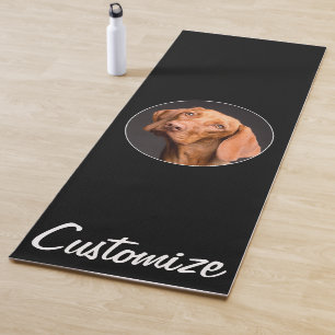 Make Your Own Custom Photo and Text Personalised Yoga Mat