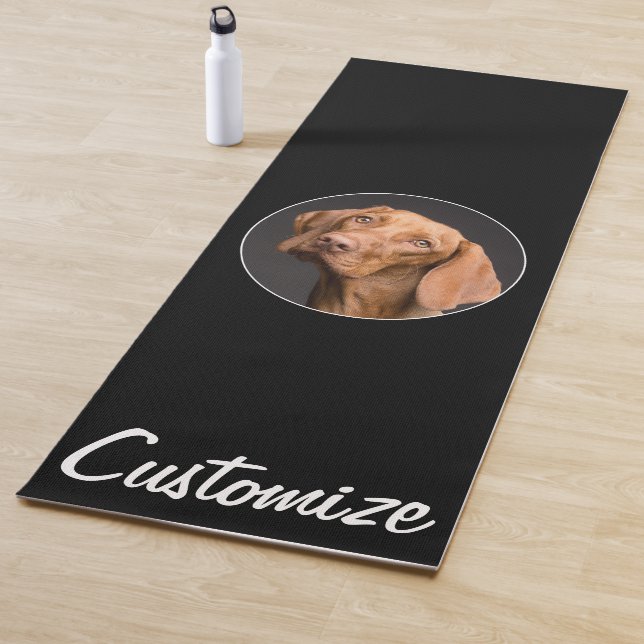 Make Your Own Custom Photo and Text Personalised Yoga Mat (In Situ)