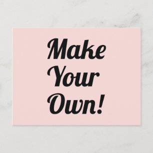 Make Your Own Custom Printed Postcard