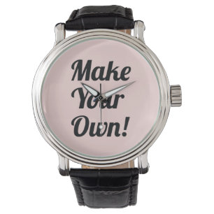 Make Your Own Custom Printed Watch