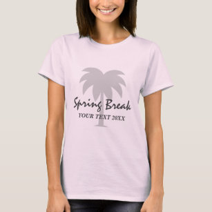 Make your own custom Spring Break t shirts