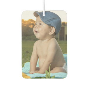 Make Your Own Custom Two Photo Car Air Freshener