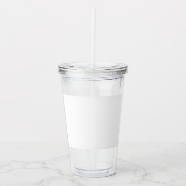 Make your Own Customisable Acrylic Tumbler (Front)