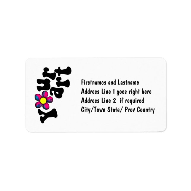 Make your OWN customised Business or Personal Label (Front)
