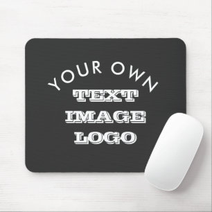 make your own customised logo and image mouse mat