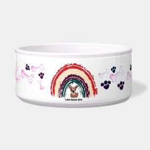 Make Your Own Cute Dog Photo Rainbow Food