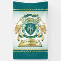 Make Your Own Emblem Tree Book Key Crown Gold Jade