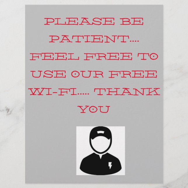 MAKE YOUR OWN ESSENTIAL BUSINESS WINDOW SIGNS (Front)