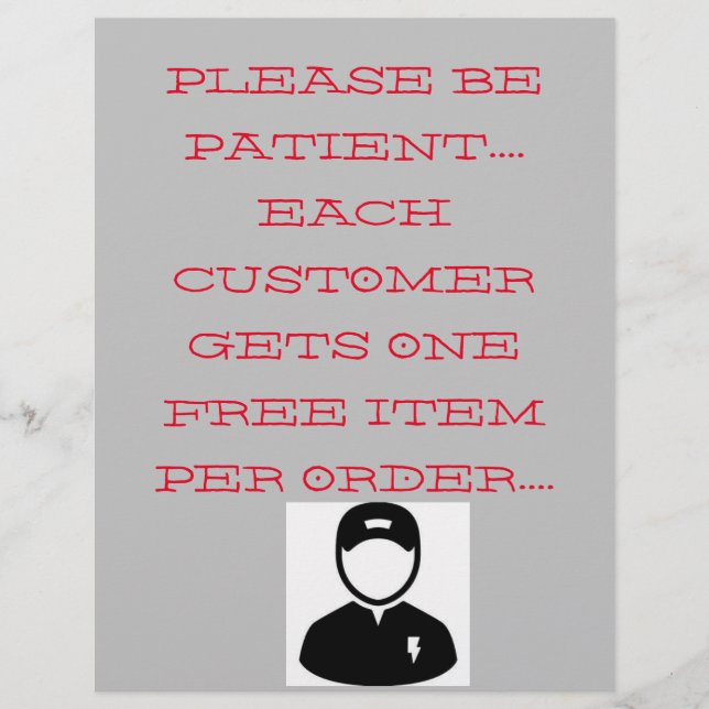 MAKE YOUR OWN ESSENTIAL BUSINESS WINDOW SIGNS (Front)