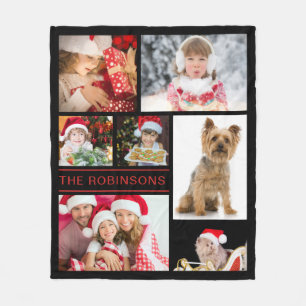Make Your Own Family Photo Christmas Blanket