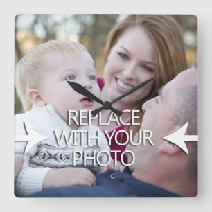 Make Your Own Family Photo Clock