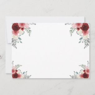 Make Your Own Game Champagne Floral Invitation