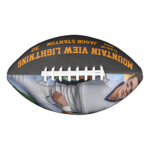 Make Your Own Graduate Photo Player's FootBall American Football
