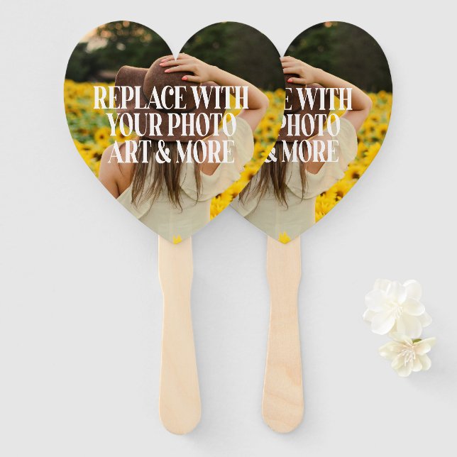 Make Your Own Hand Fan (Front and Back)