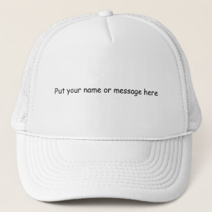 Make Your Own hat