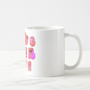 Make Your Own hearts Coffee Mug