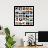 Make Your Own Instagram Photo Gallery Style Poster (Home Office)